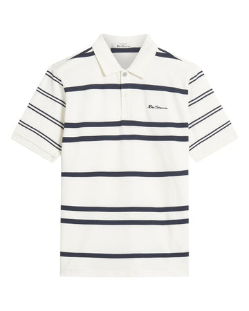 Mixed Stripe Polo SS Shirt